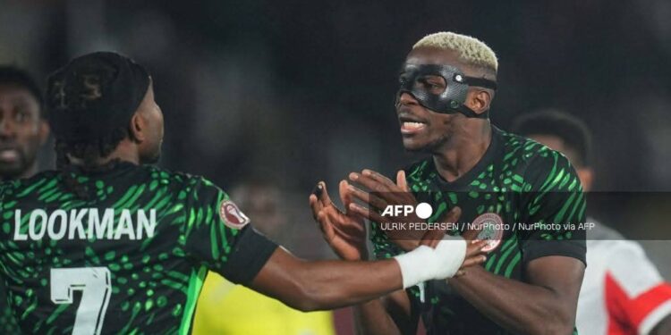 Osimhen Faces Backlash After Heated Clash With Lookman in AFCON Win