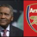 ‘Why I decided against buying Arsenal’ – Aliko Dangote